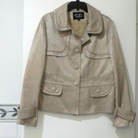 SALE Vintage Giancarlo Ferrari Champaign jacket - Picture 2 of 6